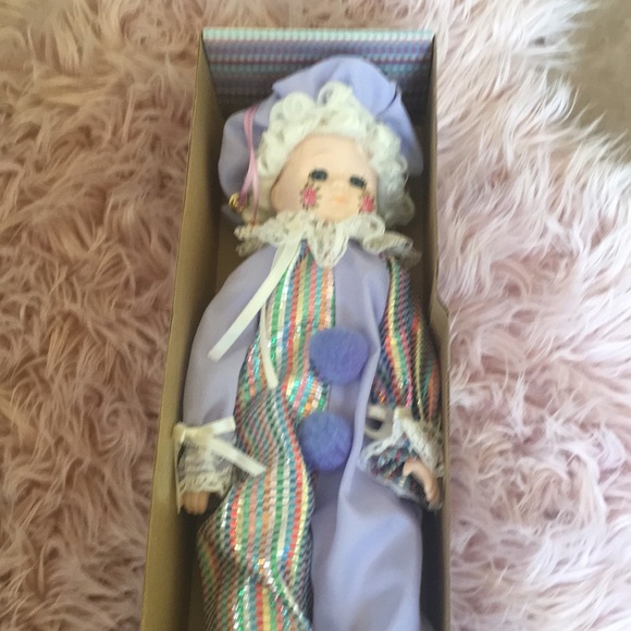 Vintage Porcelain Jester Doll - Picture 11 of 16